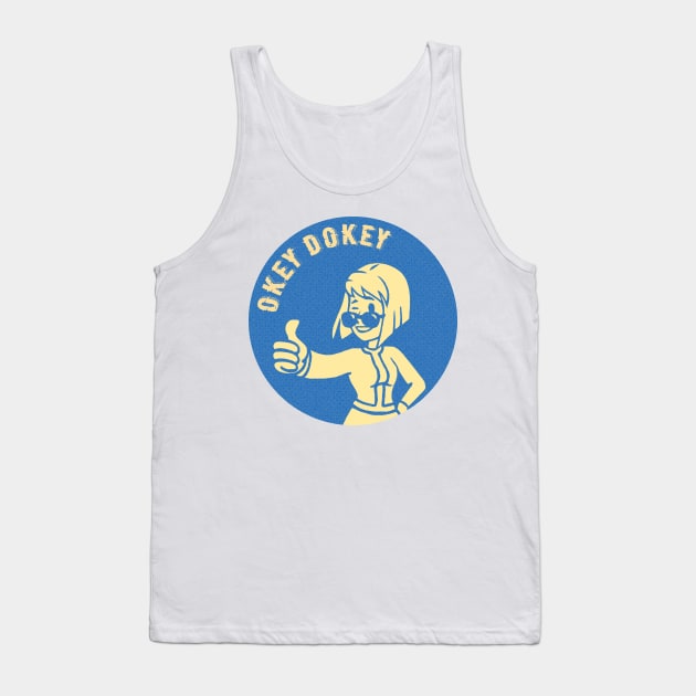 Okey Dokey Lucy Tank Top by katmargoli